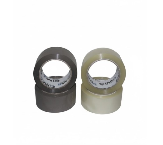 Cinta Adhesiva de Embalaje Transparente y Chocolate – Alta Resistencia | RollPrints Panamá