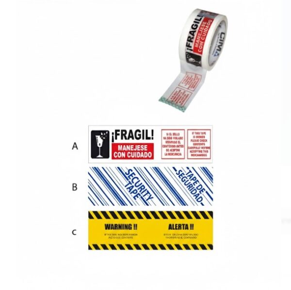 Tape de Seguridad Panamá – Cinta Adhesiva Antifraude para Sellado de Cajas | RollPrints