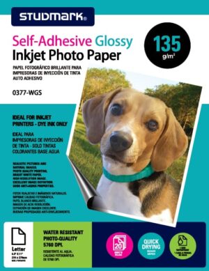 Papel Fotográfico Adhesivo 135g Panamá | Papel Sticker para Impresora