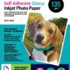 Papel Fotográfico Adhesivo 135g Panamá | Papel Sticker para Impresora
