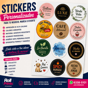 Stickers Panamá | Stickers Personalizados y Etiquetas Adhesivas