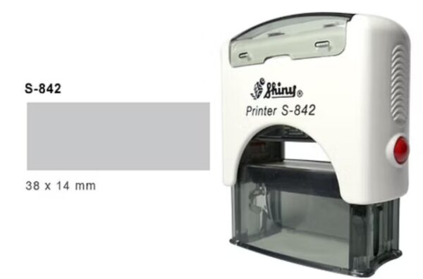 Sello de Firma y Cédula Shiny S-842 | Automático 38x14 Panamá