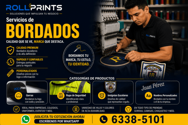 Bordados en Panamá | Uniformes, Gorras y Logos Bordados