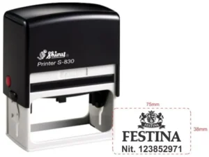Sello Automático S-830 Personalizado en Panamá