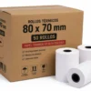 Papel Térmico 80x70 Panamá | Caja x50 | Para POS | Entrega Rápida